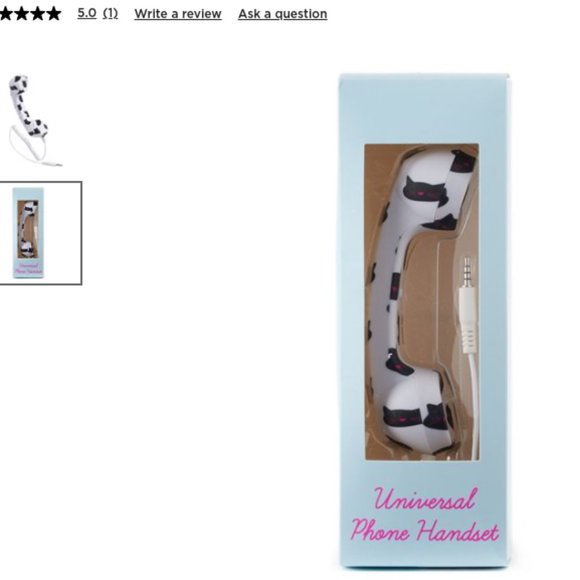 RETRO Universal Cell Phone Handset CATS NWT, NIB - Picture 2 of 8